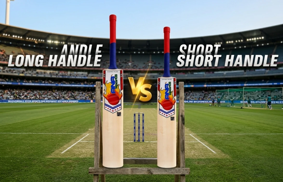 Long Handle vs Short Handle Cricket Bat: Key Differences Explained
